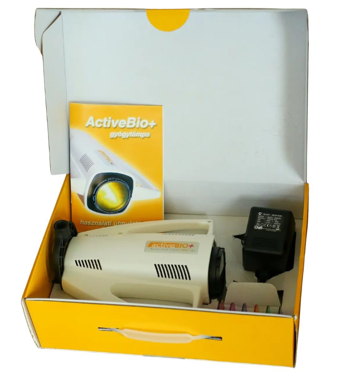 ActiveBio+ lámpa sebgyógyulás és immunerősítés támogatása- Polarizált fényterápiás lámpa