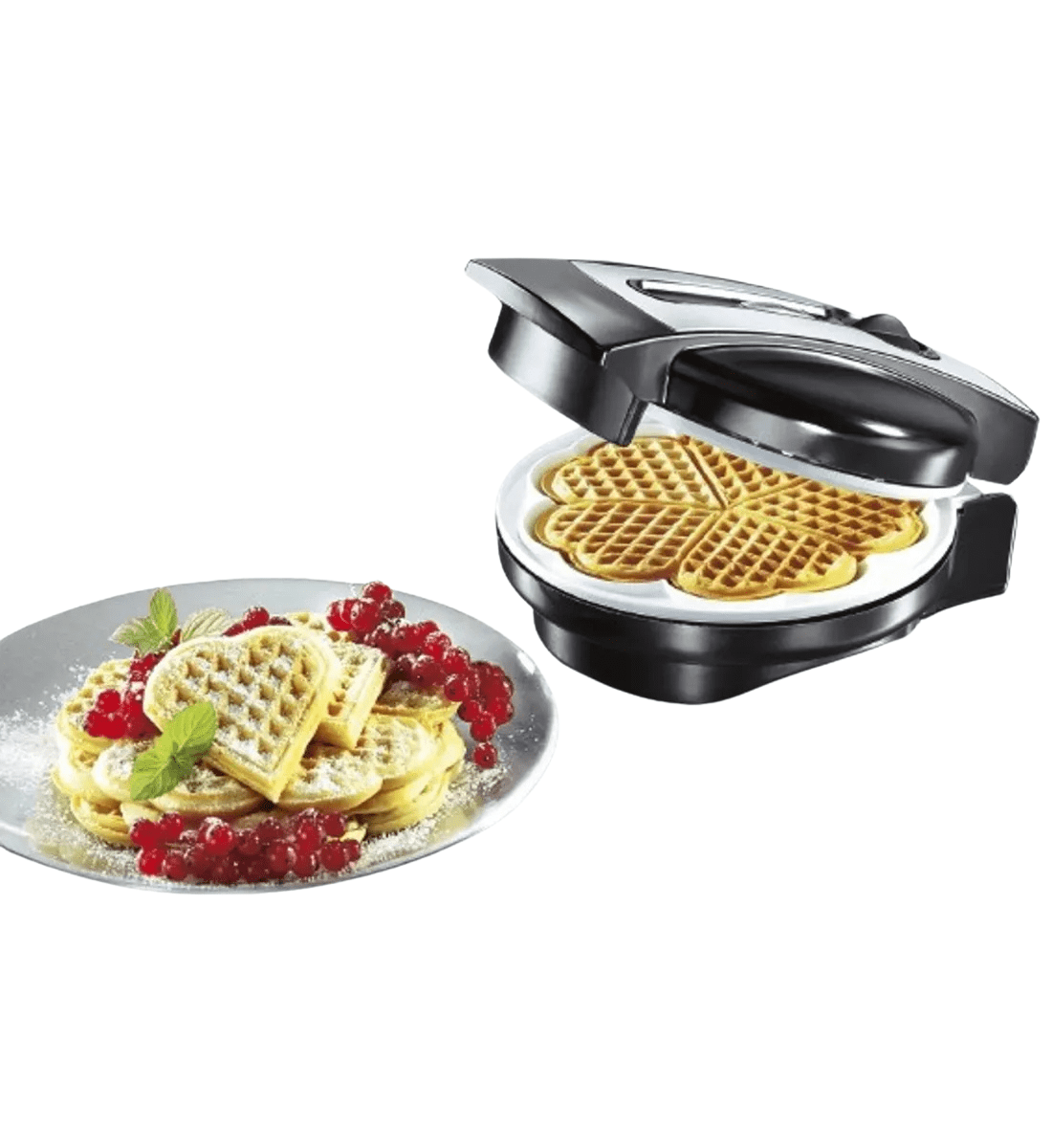 szív alakú gofrisütő