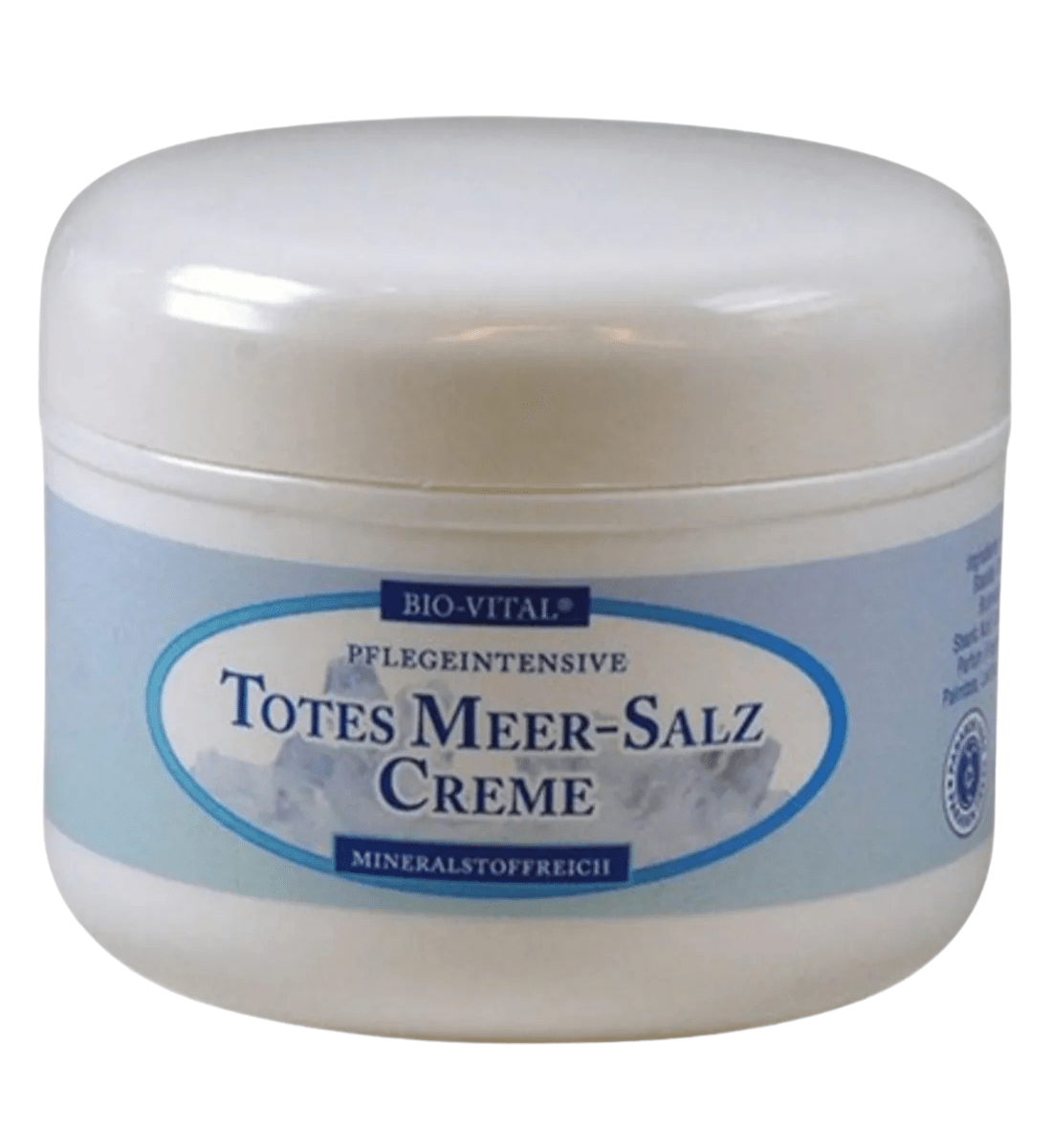 Holt-tengeri só krém bőrtápláló és hidratáló krém természetes holt-tengeri sóval