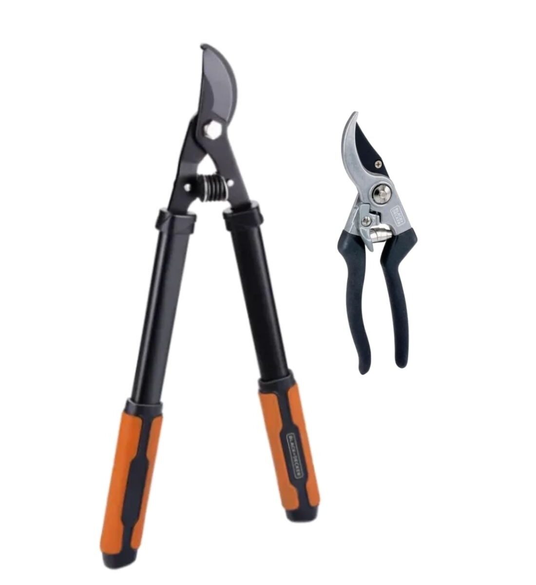 Black+Decker ágvágó és metszőolló szett – 2 részes kerti metsző készlet
