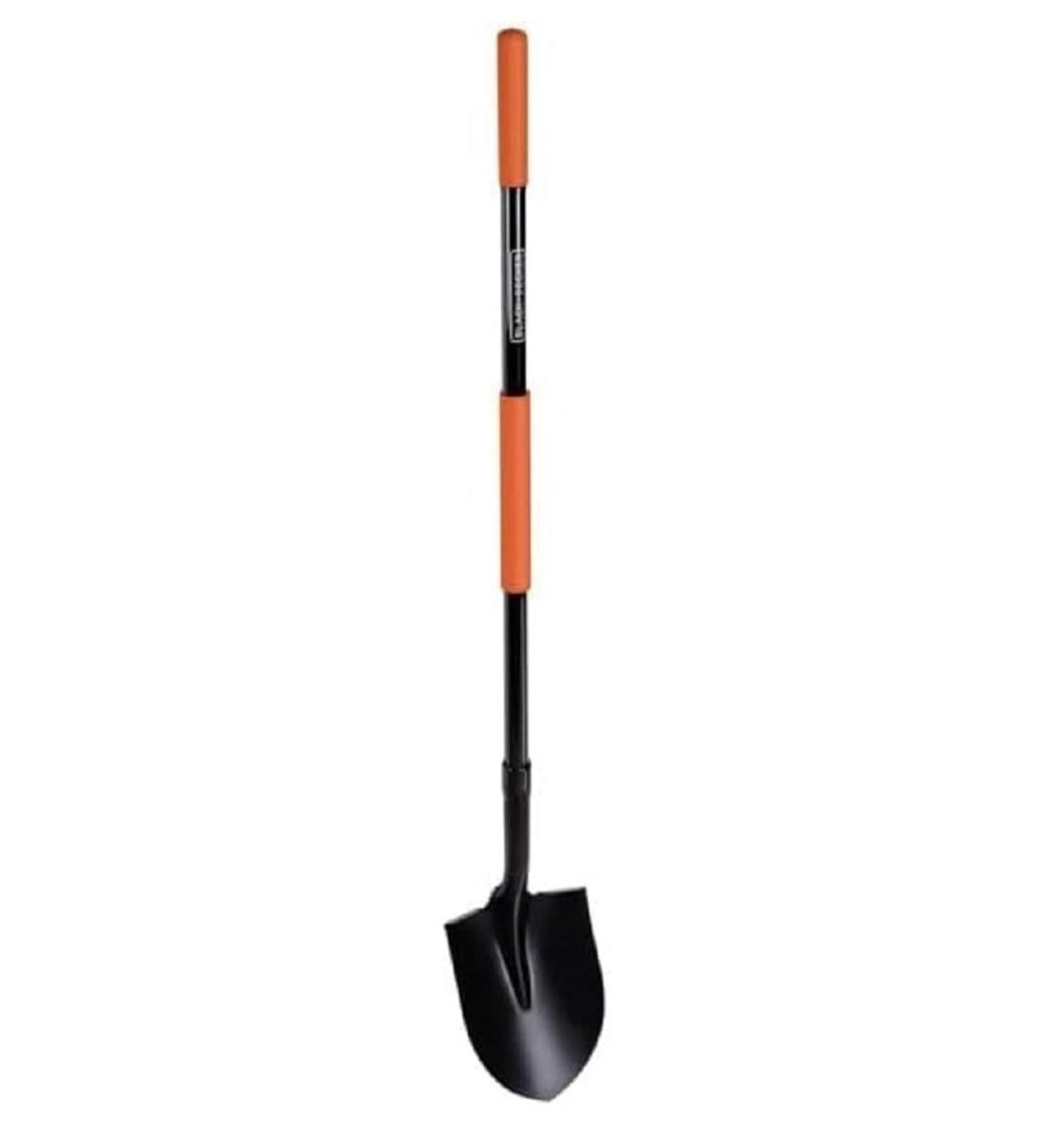 Black+Decker ásó üvegszálas nyéllel 148 cm – erős kerti ásó